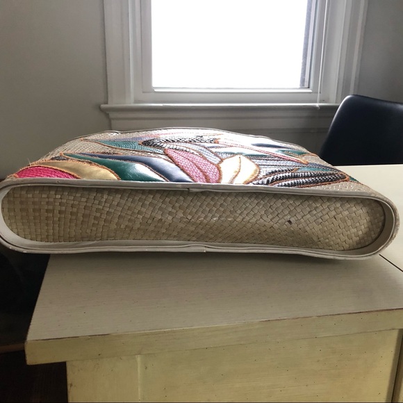 Vintage Tropical Bird Shoulder Bag - Picture 7 of 9